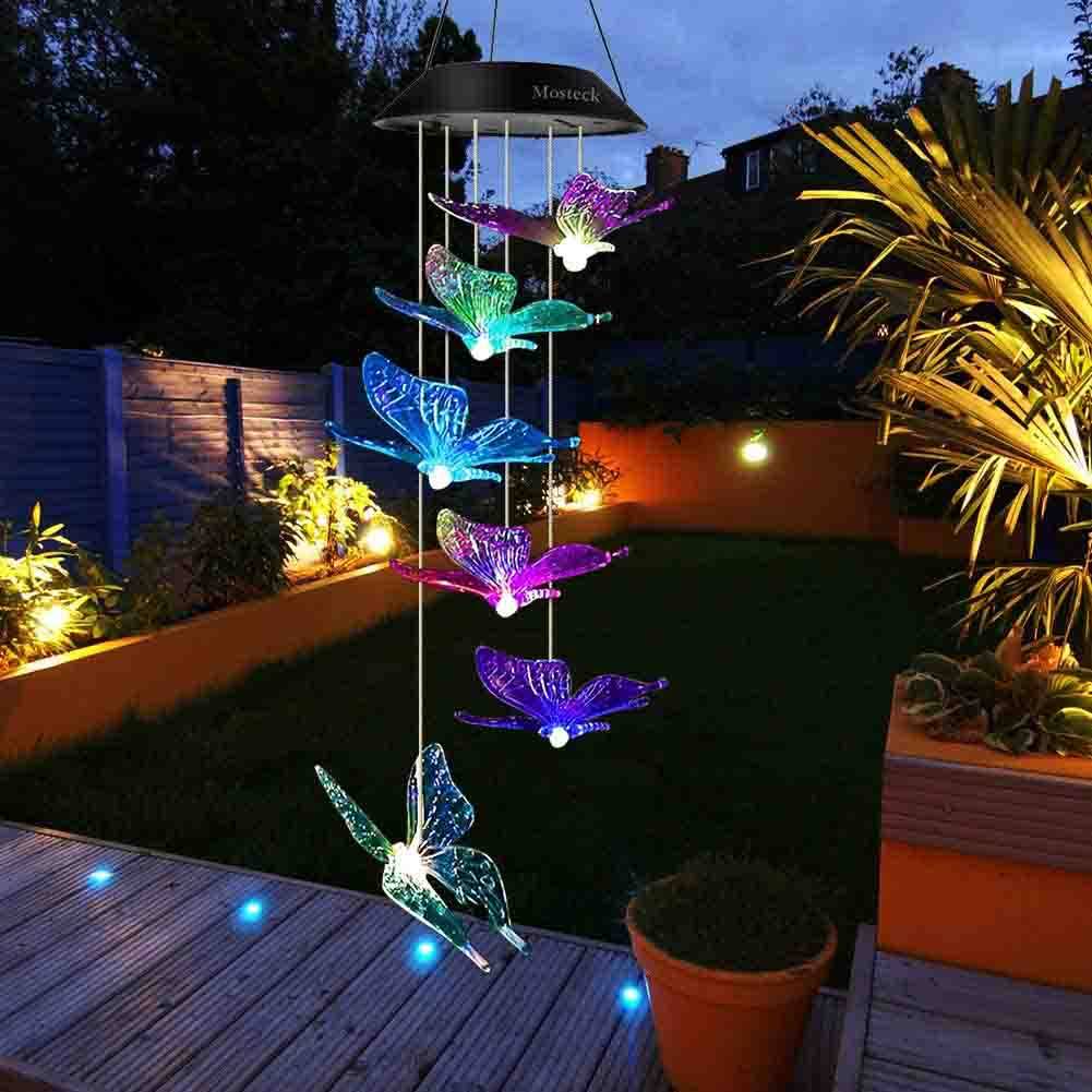 Solar Powered Wind Chime Lights